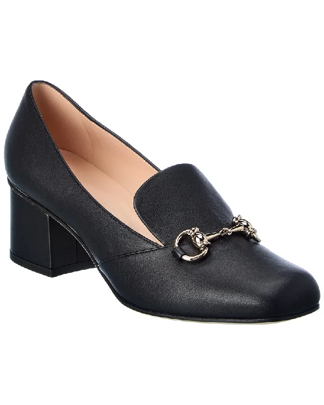 Gucci Horsebit Leather Pump---Comfortable Leather Pumps for Office and Everyday Wear