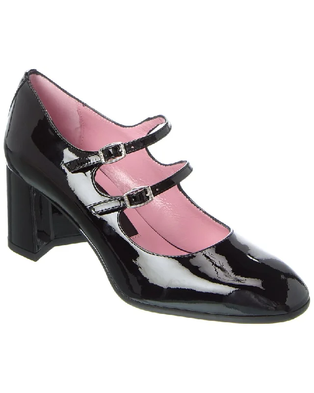 Sleek and Shiny Patent Pump Heels for a Polished Look--Carel Paris Alice Patent Pump