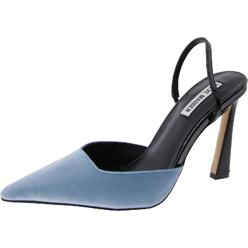 Sleek and Shiny Patent Pump Heels for a Polished Look--Drew Womens Velvet Patent Leather Slingback Heels