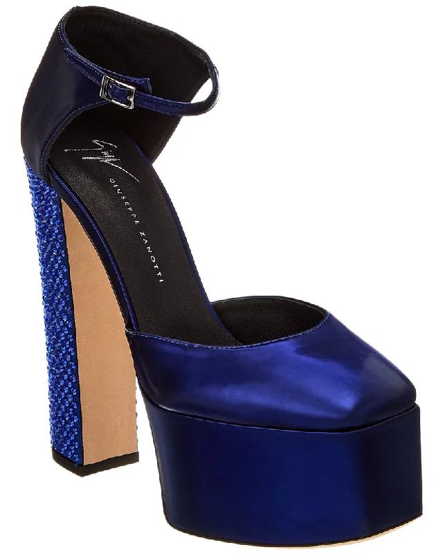 Stylish Platform Heels for Extra Height--Giuseppe Zanotti Newyork 80 Platform Pump