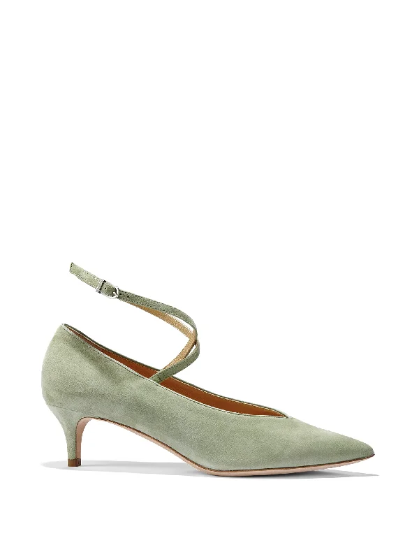 Affordable Suede Ankle Pumps for All-Day Wear--Taylor Suede Heel