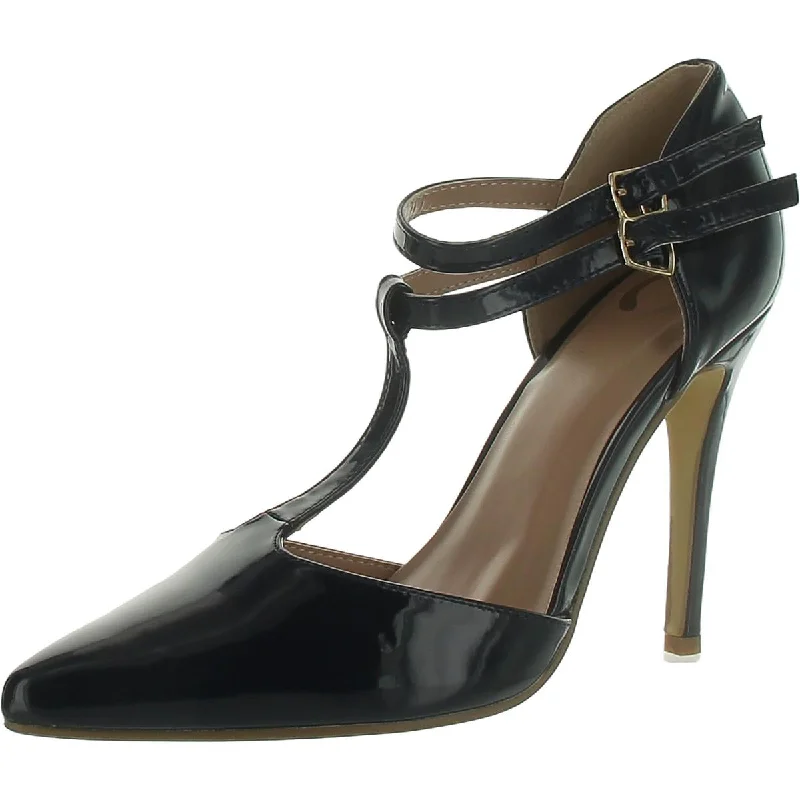 Sleek and Shiny Patent Pump Heels for a Polished Look--Womens Patent Pointed Toe Pumps