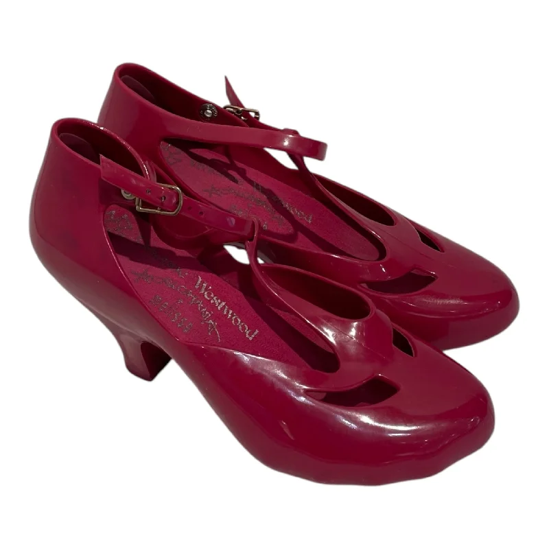 Versatile Heeled Sandals for Any Occasion---Vivienne Westwood/Heels/US 5.5/Pink/