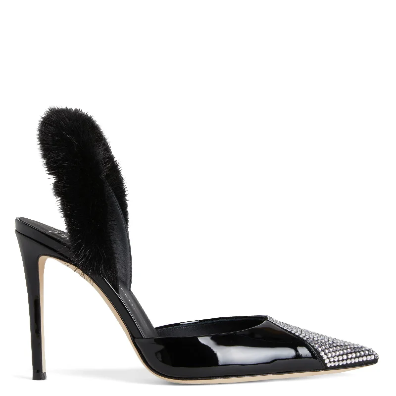 Versatile Heeled Sandals for Any Occasion---Giuseppe Zanotti Henriette Strass