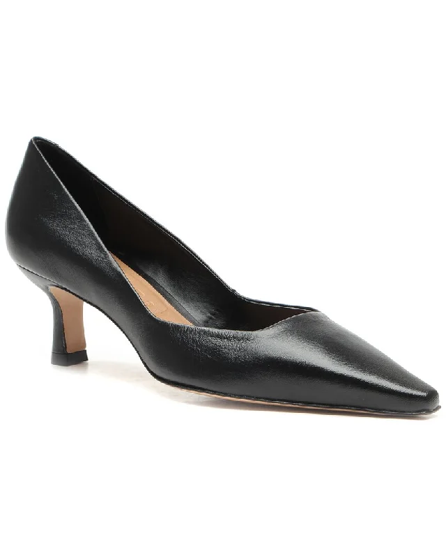 Vicenza Japao Leather Scarpin---Comfortable Leather Pumps for Office and Everyday Wear