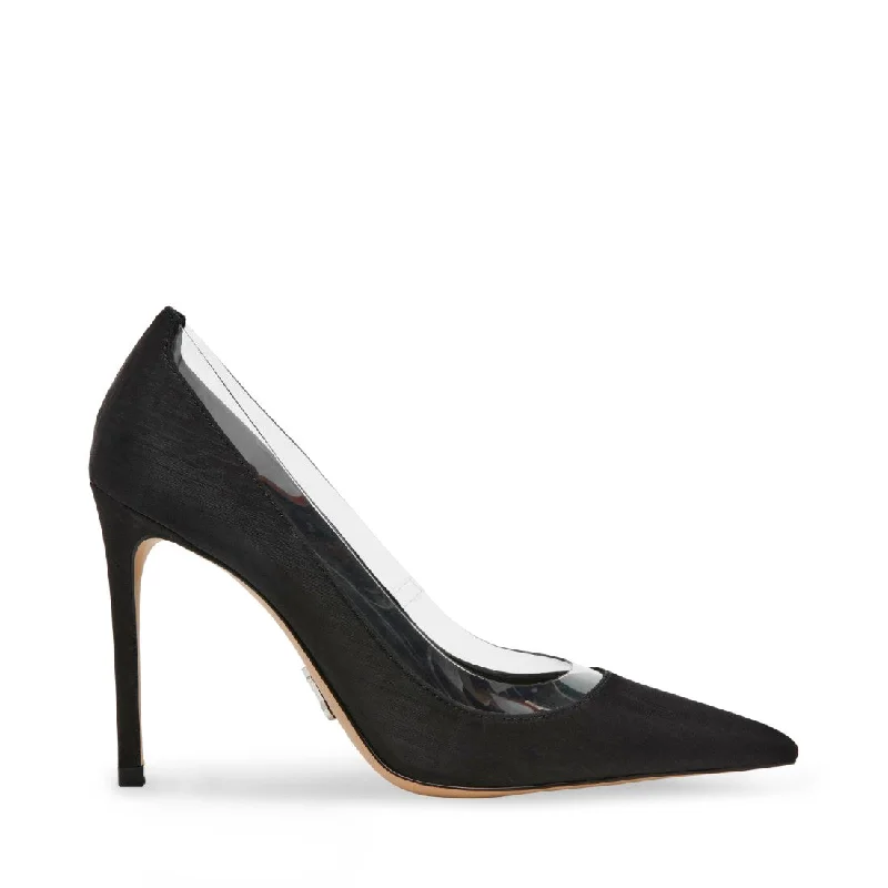 LINEUP BLACK SATINAffordable Satin Heels with a Luxe Touch