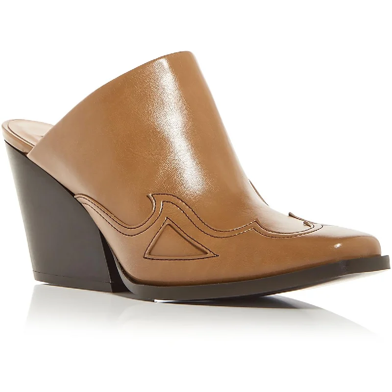 Versatile Heeled Sandals for Any Occasion---Stella McCartney Womens CLOUDY COWBOY Comfort Insole Synthetic Wedge Heels