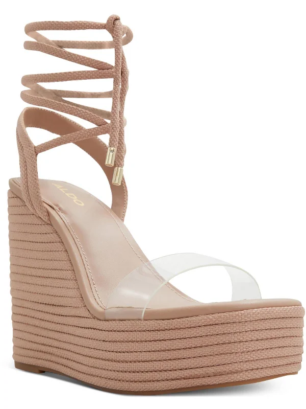 Versatile Heeled Sandals for Any Occasion---Devonteriel Womens Wedges Ankle Wedge Heels