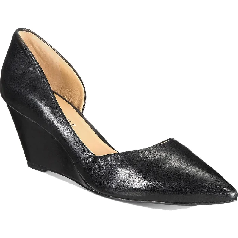 Stylish Slip-On Pumps for Quick Elegance---Ellis Womens Leather Slip On D'Orsay