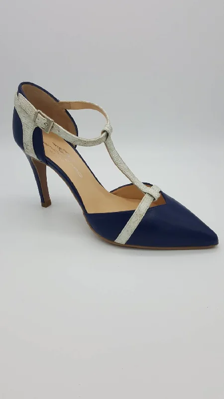 Versatile Heeled Sandals for Any Occasion---Dian Heels In Marine