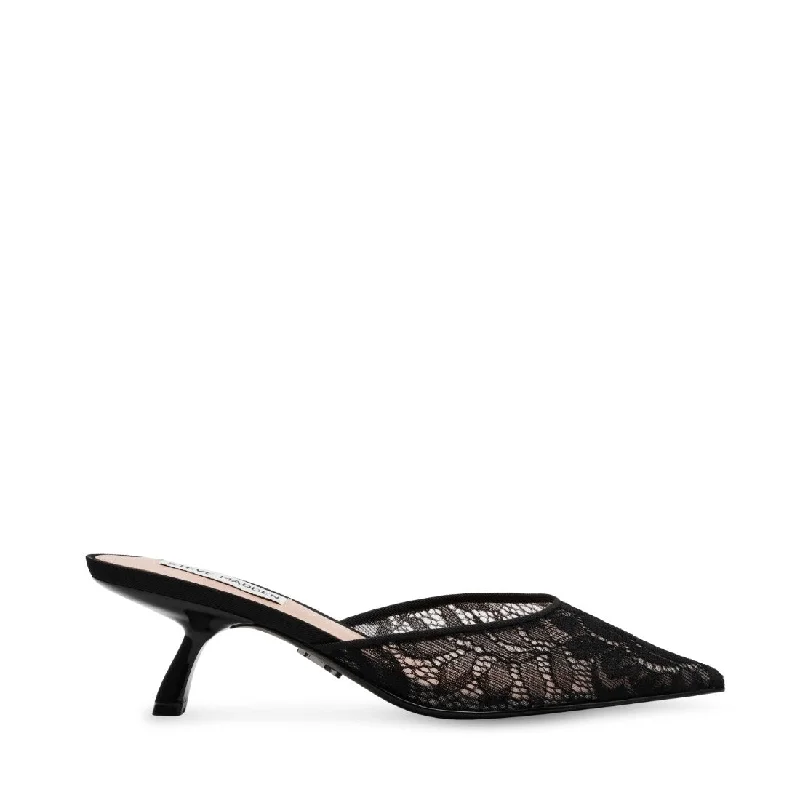 Stylish Lace Pumps for a Chic Look--MICKI-L BLACK LACE