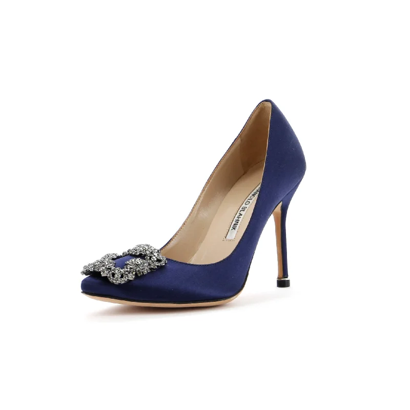 Women's Hangisi Pumps Satin 105Affordable Satin Heels with a Luxe Touch