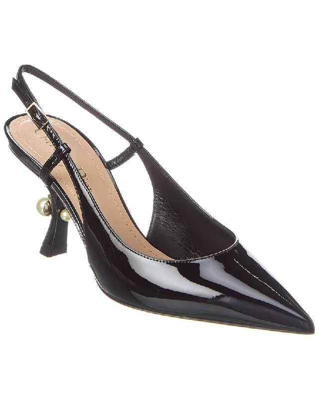 Sleek and Shiny Patent Pump Heels for a Polished Look--Dior Tribales Patent Slingback Pump