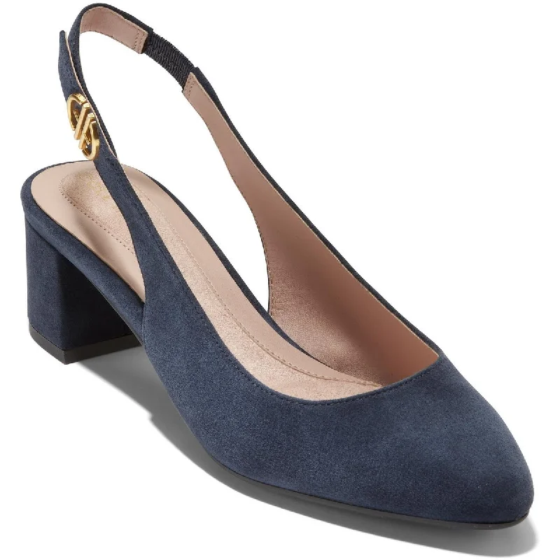 Affordable Suede Ankle Pumps for All-Day Wear--Go-to Womens Suede Slingback Pumps