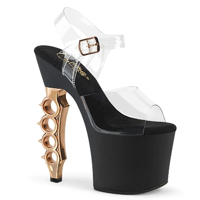 Stiletto Heel Pumps with Perfect Fit--Irongrip 708-Fashionable & Classic