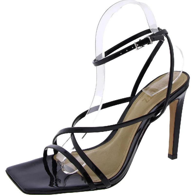 Stylish Ankle Strap Heels for Women--Schutz Womens BARI Leather Strappy Ankle Strap