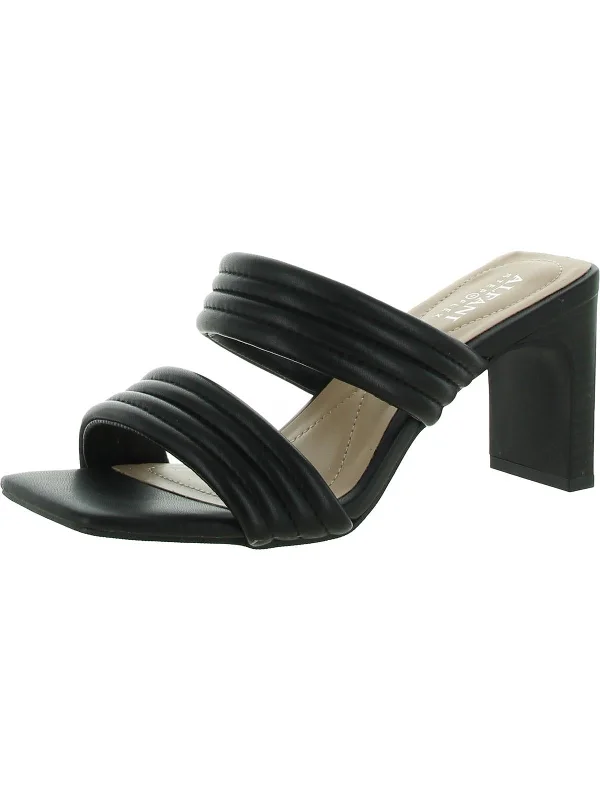 Stantonn Womens Leather Strappy Block Heels---Affordable Strappy Platform Heels with Premium Quality