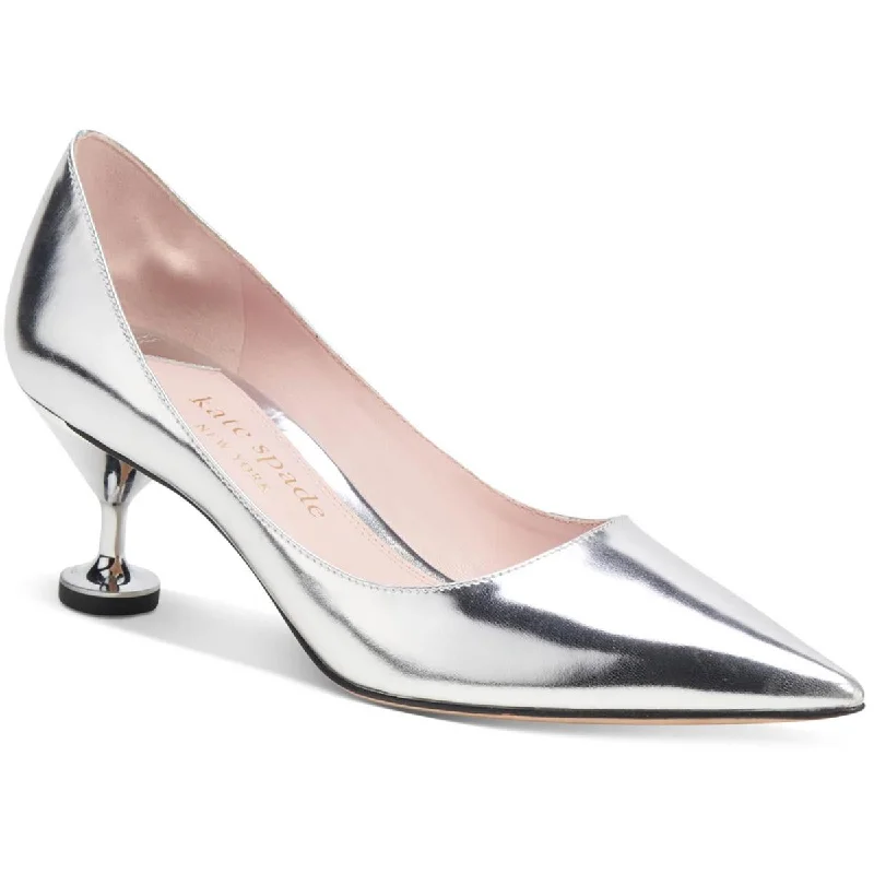 Sleek and Shiny Patent Pump Heels for a Polished Look--Kate Spade Womens Garnish Patent Leather Pointed Toe Pumps