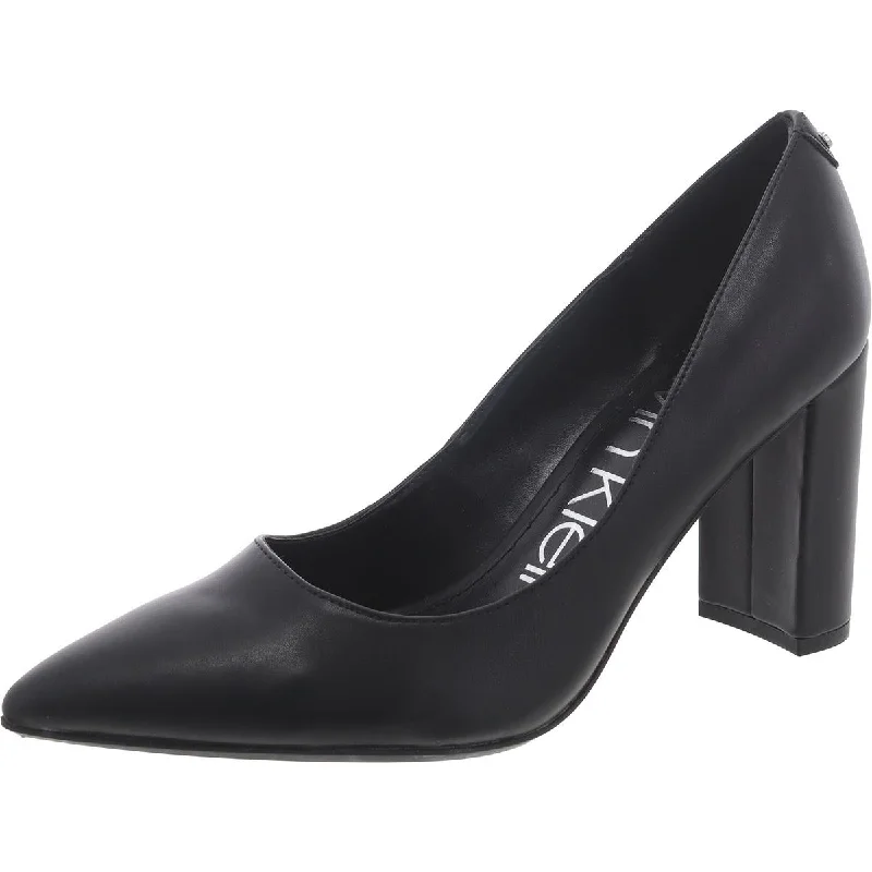 Stiletto Heel Pumps with Perfect Fit--Calvin Klein Womens Pointed Toe Stiletto Pumps-Fashionable & Classic