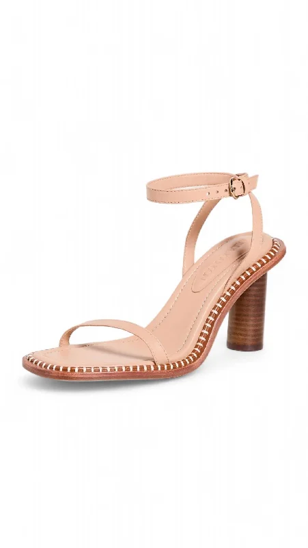 Versatile Heeled Sandals for Any Occasion---Lina High Heel In Blush