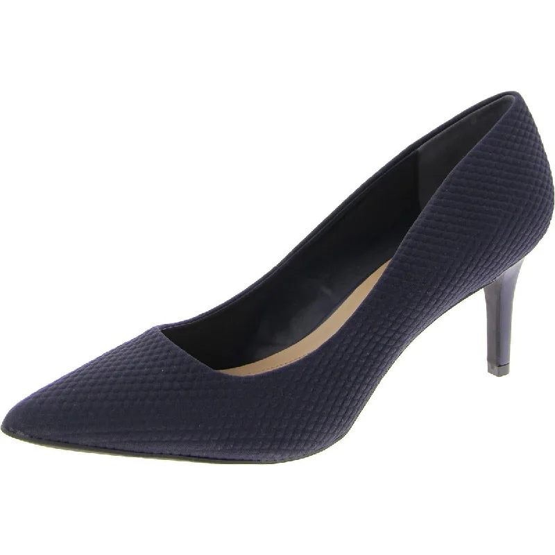 Stylish Slip-On Pumps for Quick Elegance---Alfani Womens Jeules Slip On Stiletto Pumps