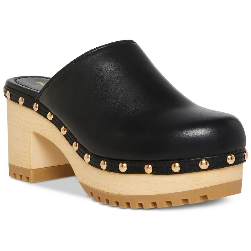 Versatile Heeled Sandals for Any Occasion---Madden Girl Womens Fridayy Studded Clogs