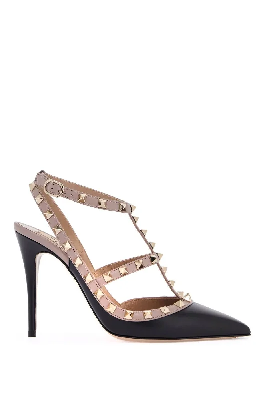 Versatile Heeled Sandals for Any Occasion---Valentino Garavani Rockstud Slingback Pumps