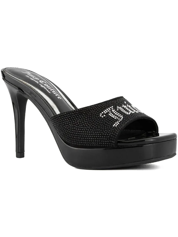 Gamer Womens Embellished Signature Slide---Chic Embellished Pumps for a Glamorous Look