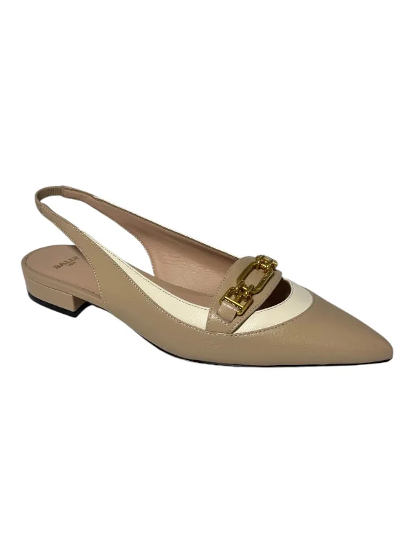 Versatile Heeled Sandals for Any Occasion---Bally Dianet 6238104 Women's Corda Flat Pumps