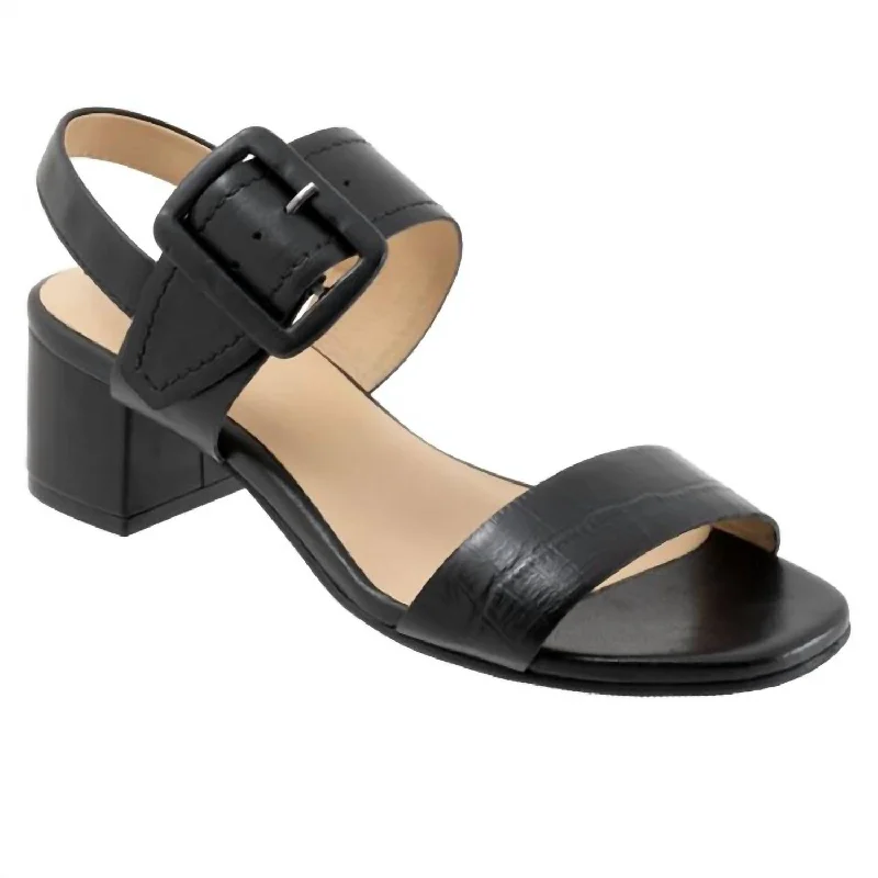 Versatile Heeled Sandals for Any Occasion---Women’S Laila Heels In *black