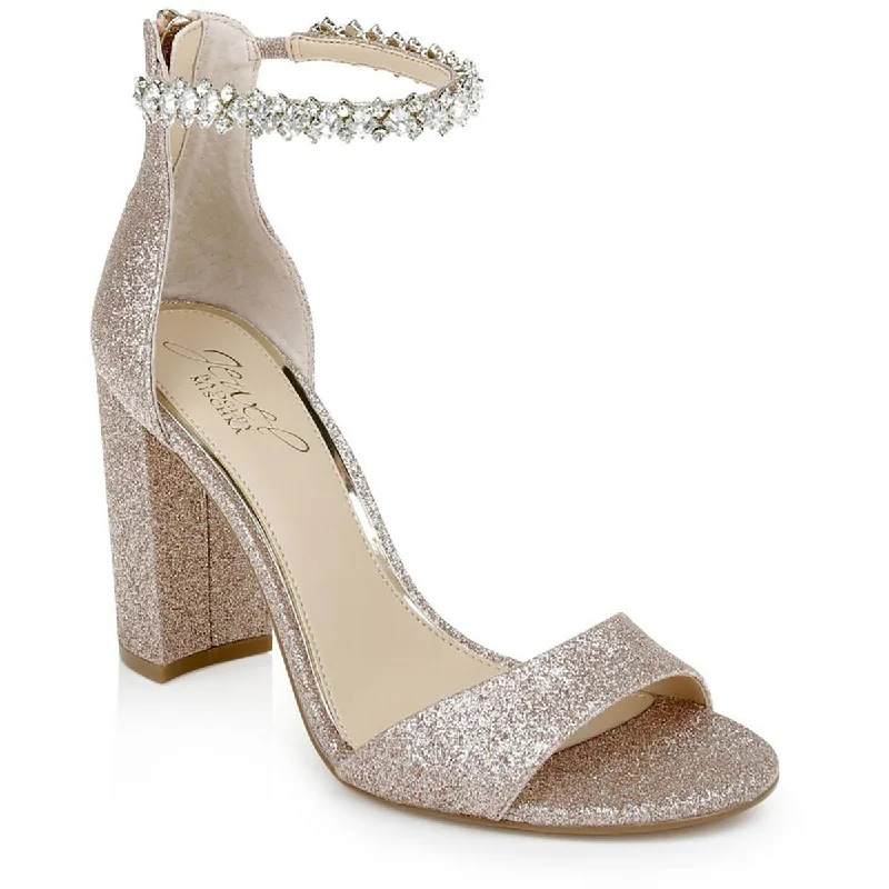 Louise Womens Glitter Dressy Pumps---Trendy Glitter Heels for a Glamorous Look