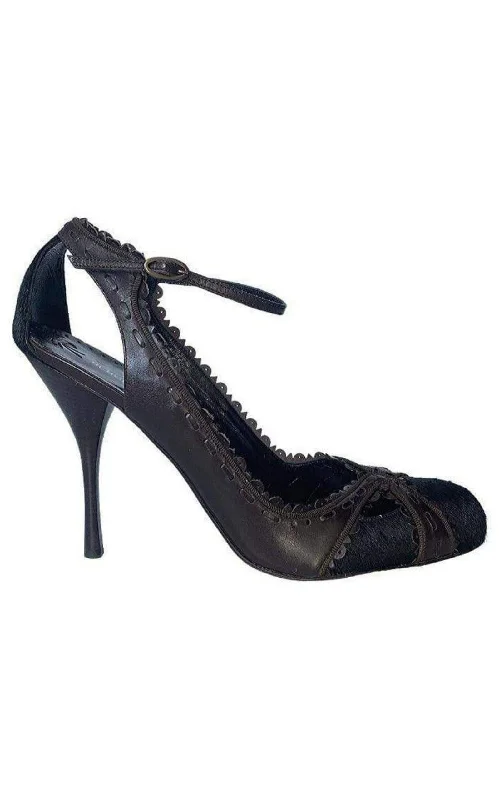 Caldea Leather Pump---Comfortable Leather Pumps for Office and Everyday Wear