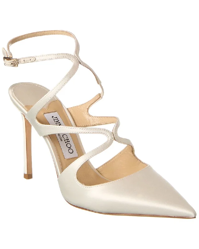 Jimmy Choo Azia 95 Satin PumpAffordable Satin Heels with a Luxe Touch