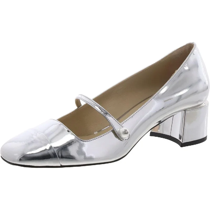 Stylish Slip-On Pumps for Quick Elegance---Jimmy Choo Womens Elisa 45 Block Heel Slip On Block Heels