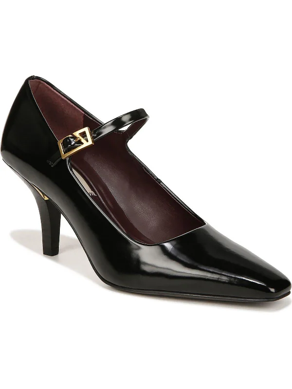 Trendy Chunky Heel Pumps for Casual Wear--L Lola Womens Buckle Mary Jane Heels