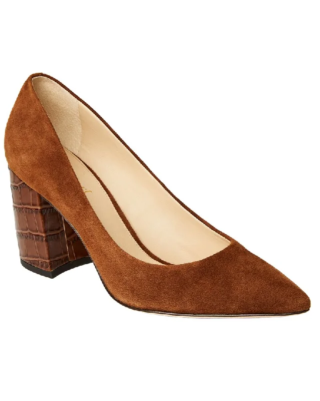 Affordable Suede Ankle Pumps for All-Day Wear--J.McLaughlin Beatrice Suede Pump