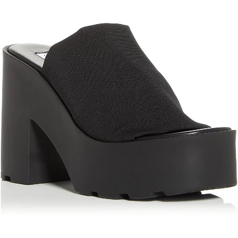 Versatile Heeled Sandals for Any Occasion---Steve Madden Womens Sami Slip-on Slide Mules