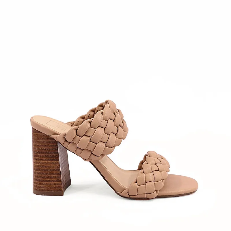 Versatile Heeled Sandals for Any Occasion---Heaven Heel In Taupe