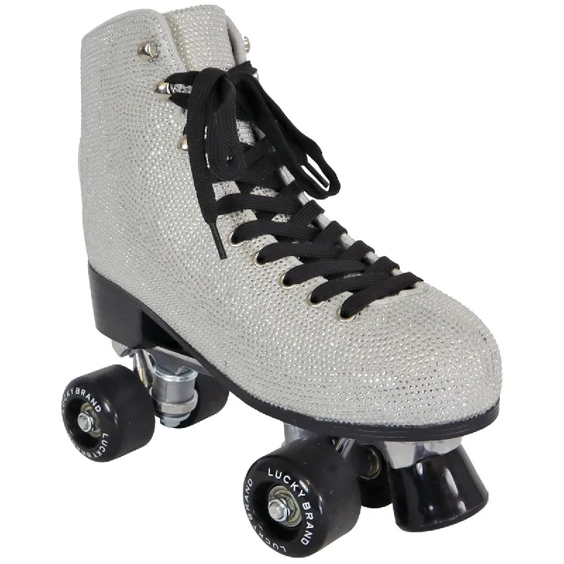 Affordable Rhinestone Pumps for a Dazzling Look---Lucky Brand Womens ARCHIE-15 Rhinestone Lace Up Roller Skates