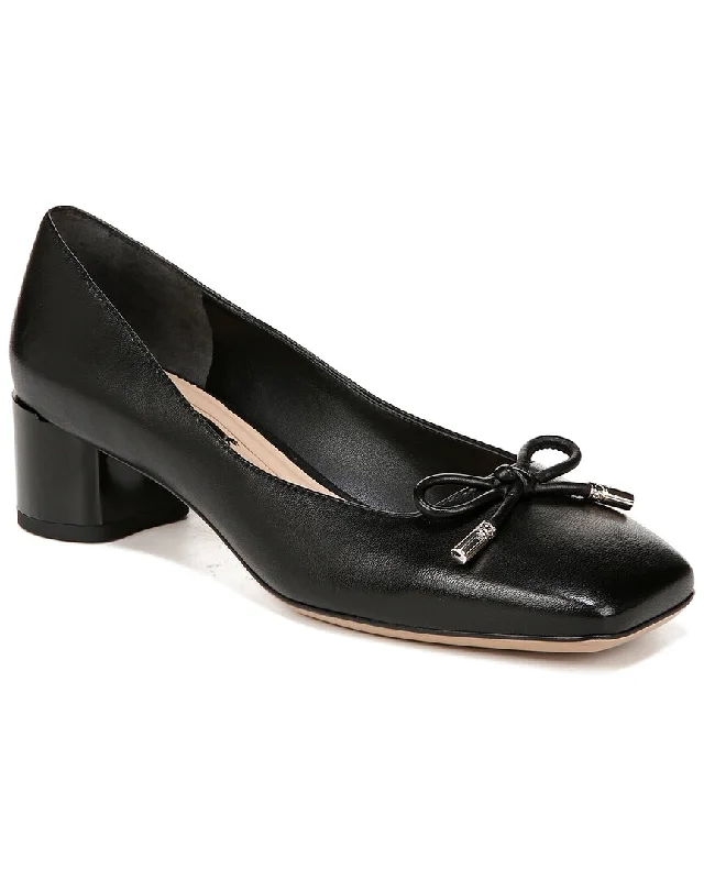 Franco Sarto L-Natalia Leather Pump---Comfortable Leather Pumps for Office and Everyday Wear