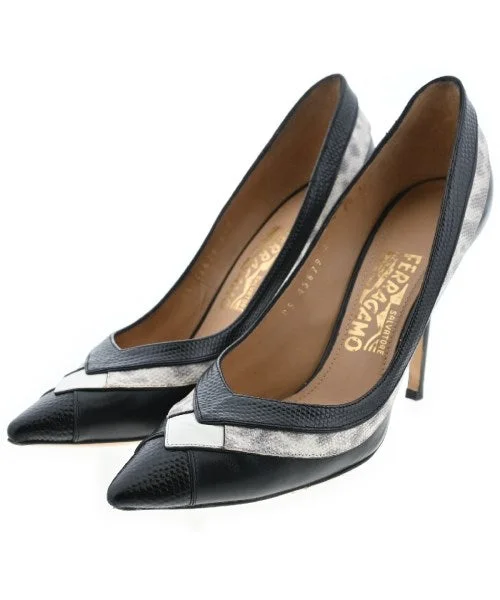 Salvatore Ferragamo Pumps/Heels---Fashionable Kitten Heels for Date Night