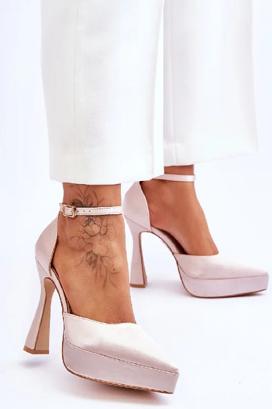 Trendy Chunky Heel Pumps for Casual Wear--High heels Step in style