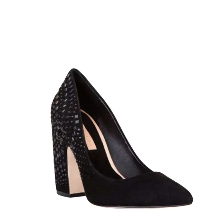 Griffin Gem-Embellished Pump---Chic Embellished Pumps for a Glamorous Look