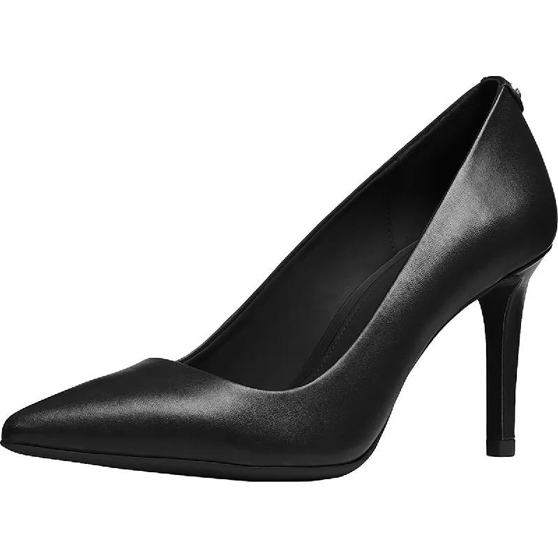 Stiletto Heel Pumps with Perfect Fit--Michael Kors Dorothy Women's Leather Pointed Toe Stiletto Heel Pumps-Fashionable & Classic