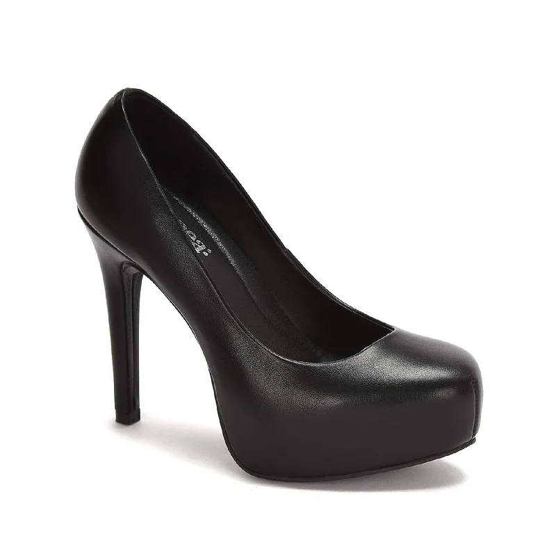 Stiletto Heel Pumps with Perfect Fit--Andrea High Heel Platform Stilettos-Fashionable & Classic