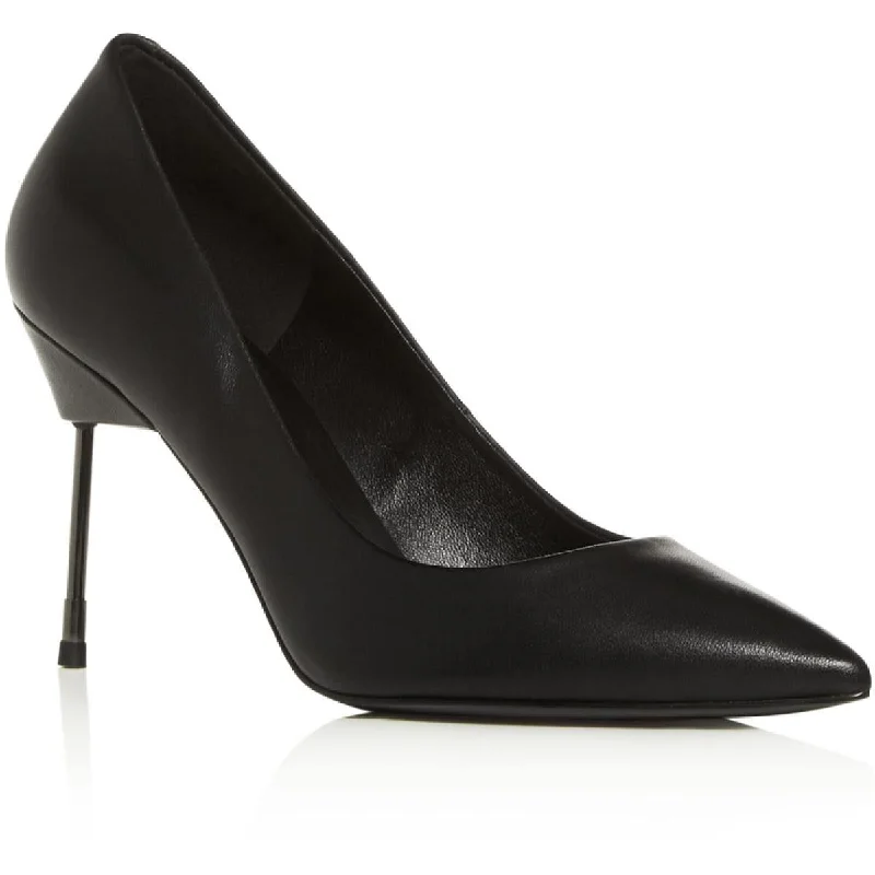 Sleek and Shiny Patent Pump Heels for a Polished Look--Kurt Geiger Womens Britton 90 Patent Leather Pointed Toe Pumps