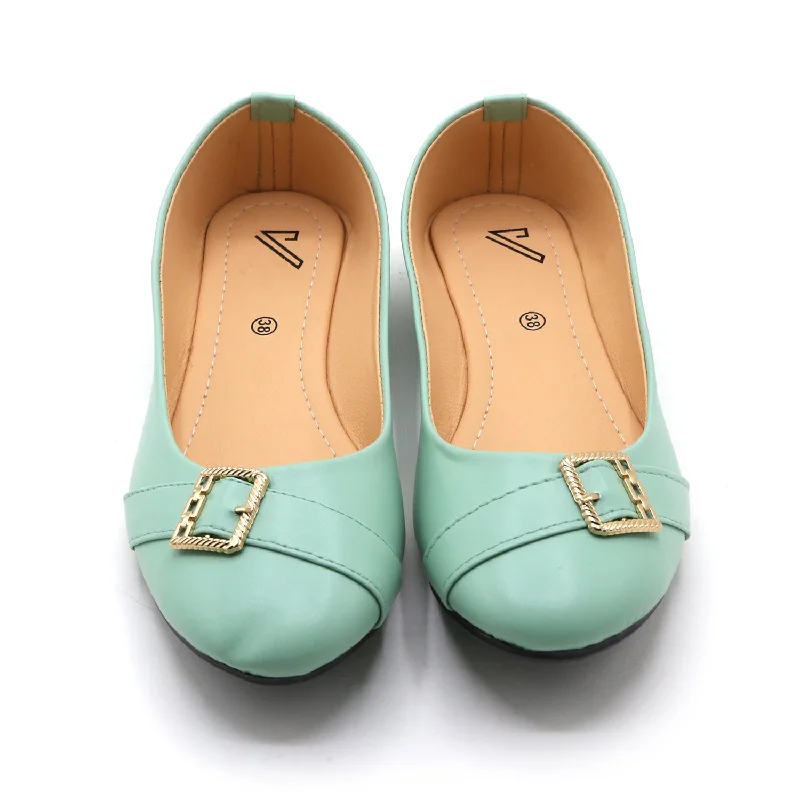 Versatile Heeled Sandals for Any Occasion---Women's Pumps - Green