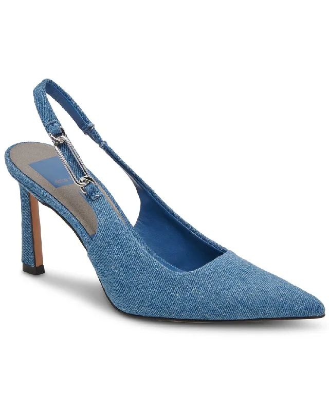 Dolce Vita Krista Leather Heel---Comfortable Leather Pumps for Office and Everyday Wear