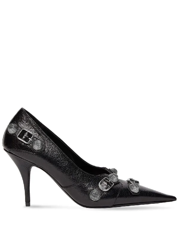 Versatile Heeled Sandals for Any Occasion---Balenciaga Women's With Heel Black