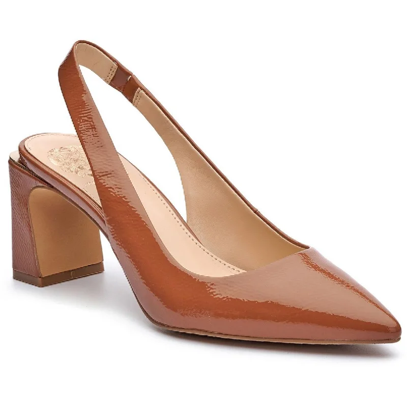 Stiletto Heel Pumps with Perfect Fit--Vince Camuto Womens Hamden Pointed Toe Slingback Heels-Fashionable & Classic